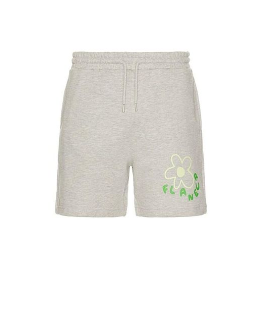 メンズ flâneur ショートパンツ White