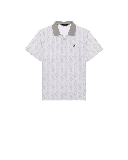 Devereux Golf White The Rattler Polo for men