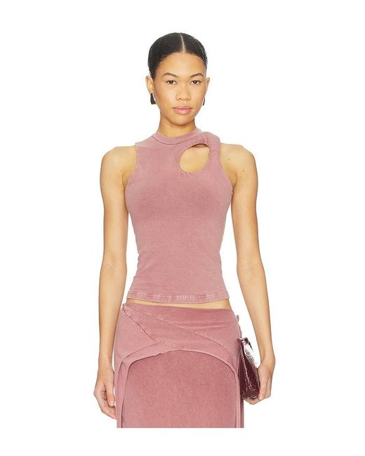 OTTOLINGER Pink Donut Exo Tank