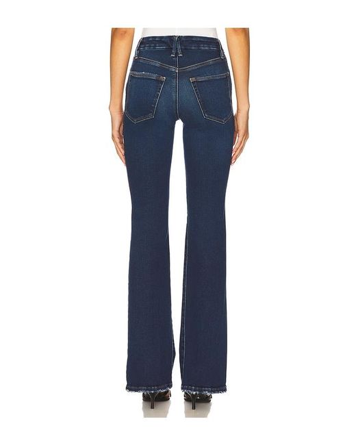 GOOD AMERICAN Blue Soft Tech Good Classic Bootcut Jeans