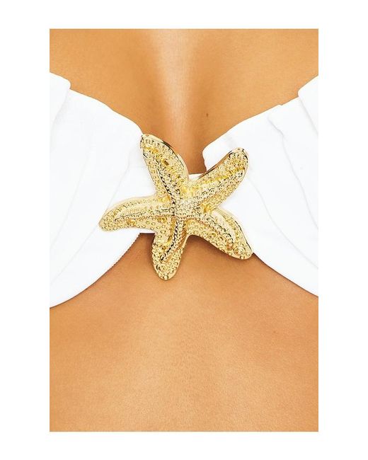 Lovers + Friends White Isolde Top