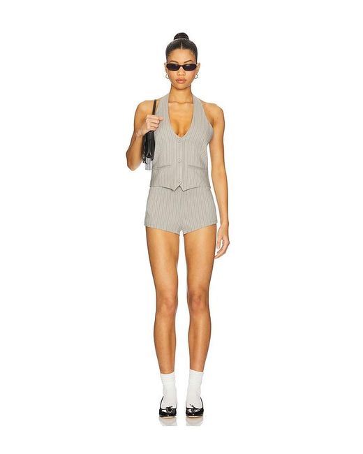 Lioness White Renewal Halter Top