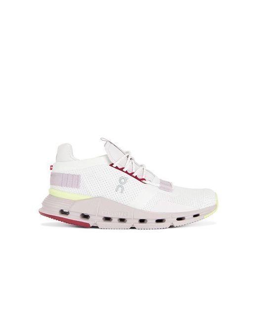 On Shoes White Cloudnova Sneaker