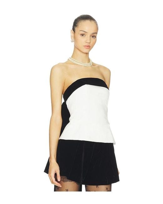Maude Club White Cassie Top