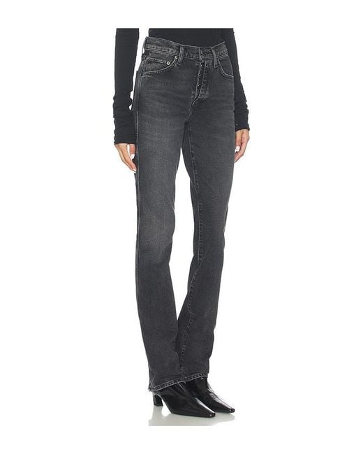 Agolde Blue Jetta Stacked Skinny Jeans