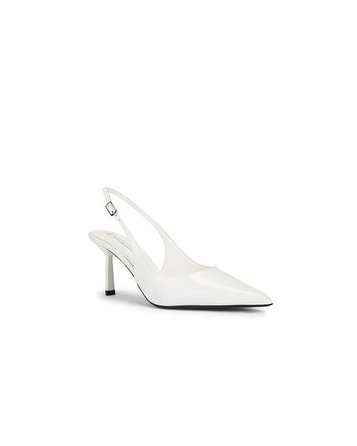 Tony Bianco White Baz Pump