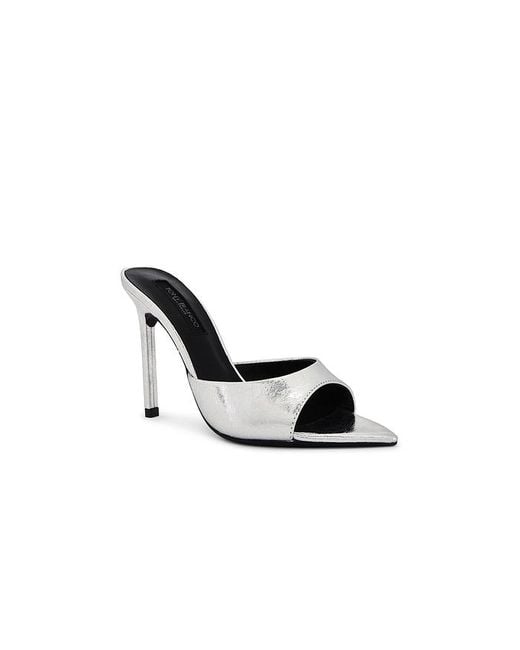 Tony Bianco White Malibu Mule