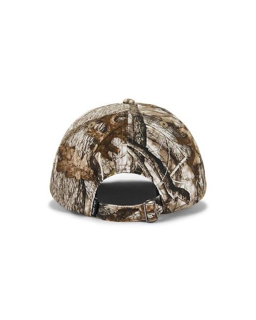 Happy Caps Natural Classic Logo Dad Hat