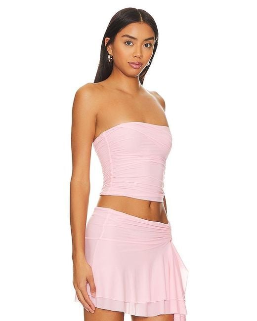 Indah Pink Niko Tube Top