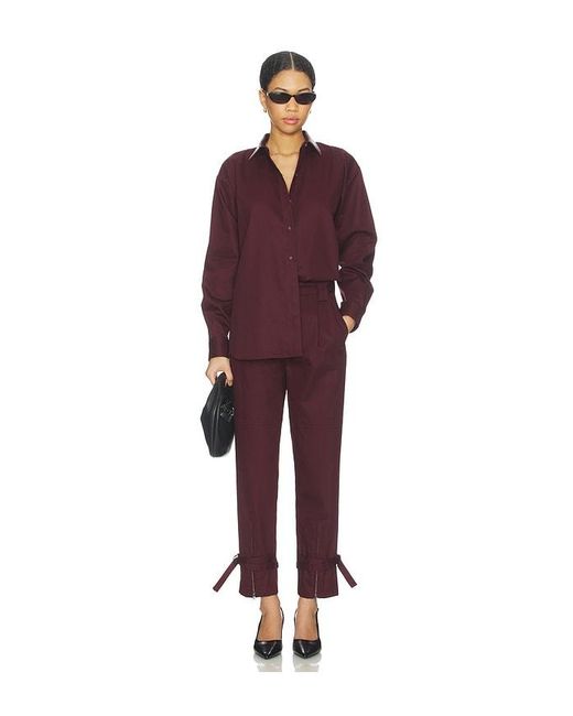 Kimberly Taylor Red Tom Utility Pant