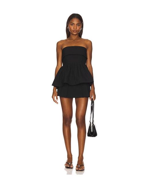 Lovers + Friends Black Melodie Top