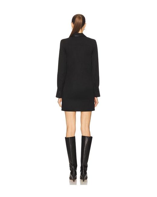 The Attico Black Mini Dress