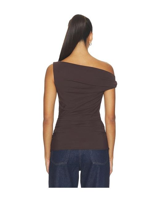 Top Blusa Carlin En Color Marrón Talla (También En Xs, S, M, Xl) Agolde de color Blue