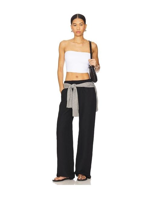 Susana Monaco White Strapless Crop Top
