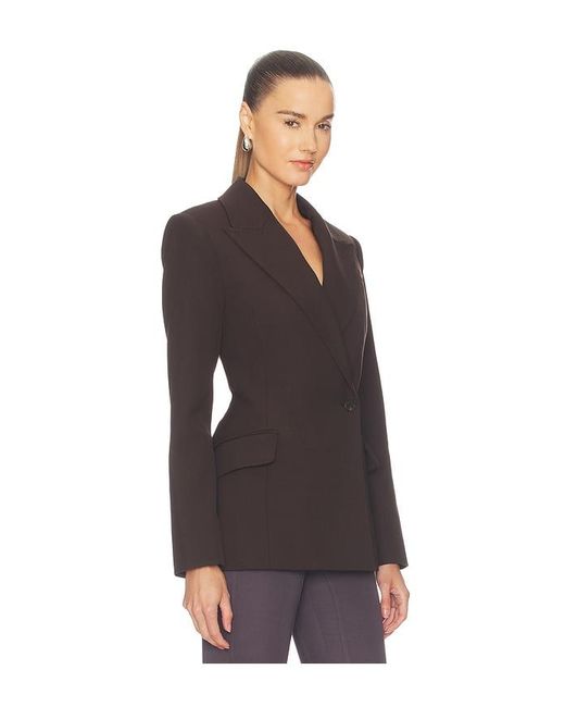 Jonathan Simkhai Black Surabhi Hourglass Blazer