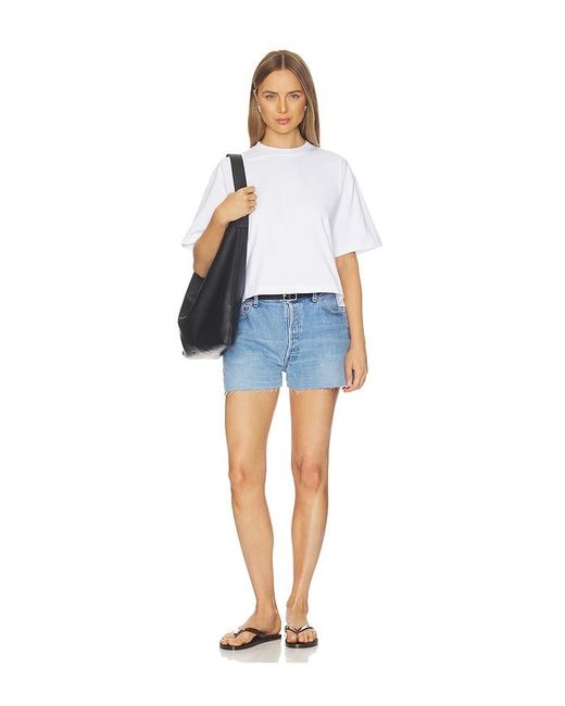 aligrace Blue Tomboy Short