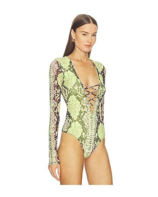 AFRM Multicolor Eaton Bodysuit