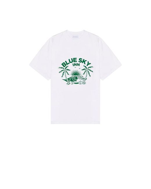 メンズ BLUE SKY INN Tシャツ White