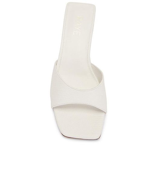 Raye White Vivid Heel