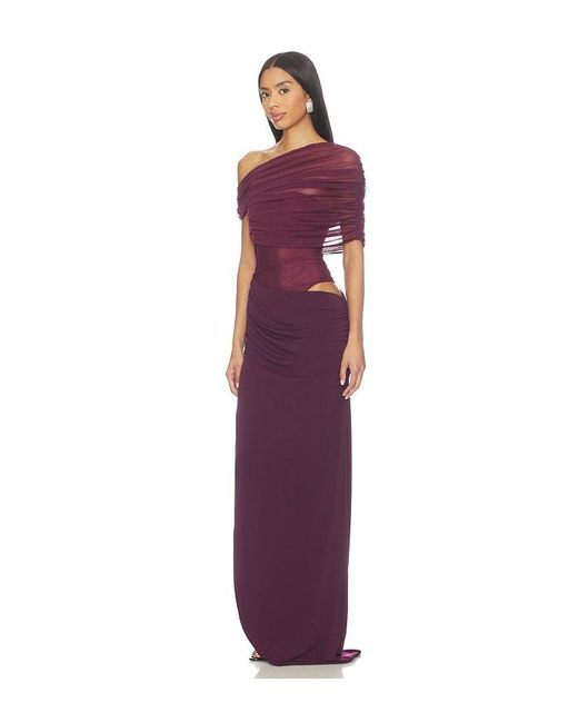 Nbd Red Romi Maxi Dress