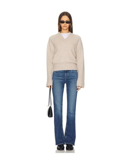 PAIGE Blue High Rise Laurel Canyon Bootcut Jeans
