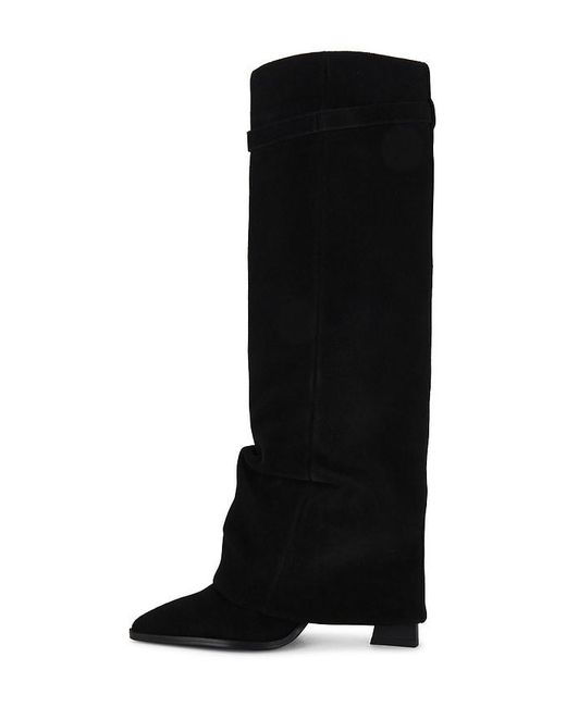 Free People Black Felicity Foldover Boot
