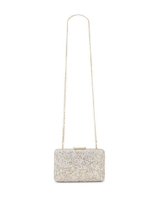 Olga Berg Natural Shira Hotfix Clutch