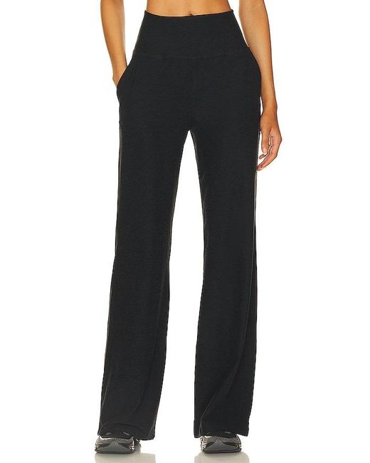 Beyond Yoga Blue Easy Cropped Wide Leg Pant