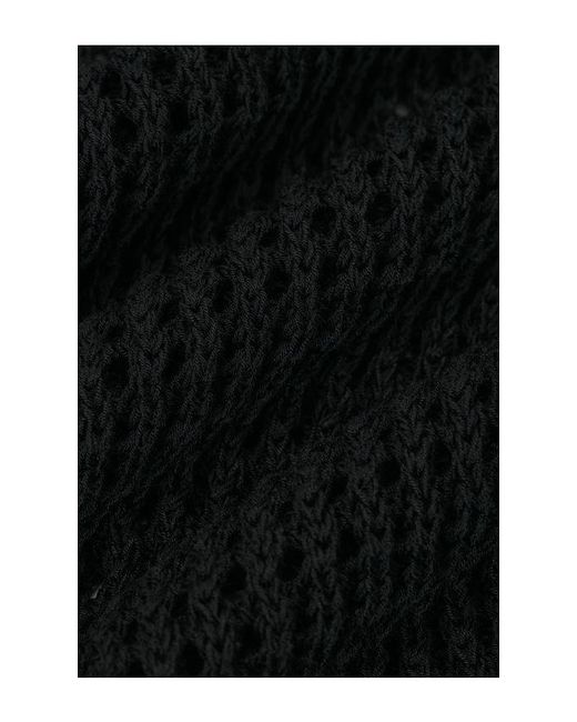 HAELO Black Double Two-Toned Fringe Dress