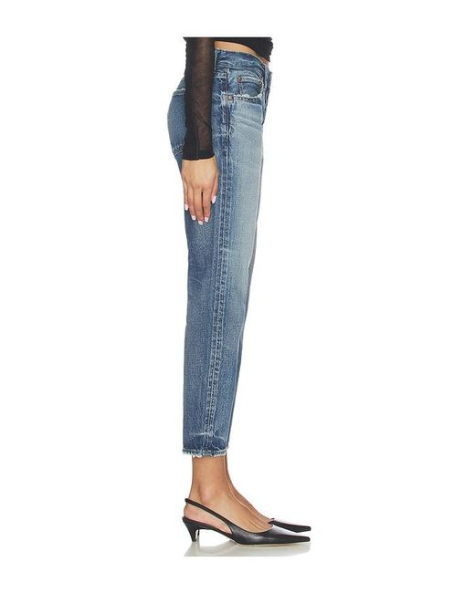 Moussy Blue Mendon Tapered Jeans