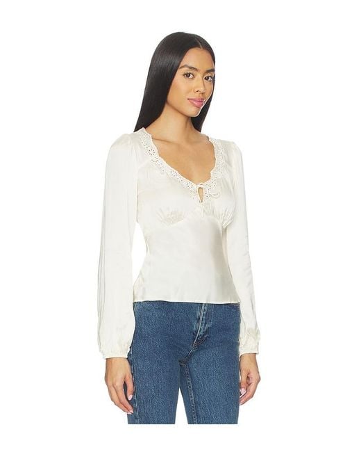 Astr White Roya Top
