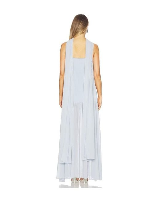 Vestido Dahlia En Color Bebe Azul Talla (También En S, Xs, M, Xl) Show Me Your Mumu de color White