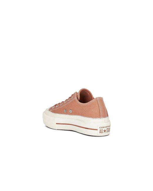 Converse Chuck Taylor All Star Lift Platform Sneaker in Pink | Lyst