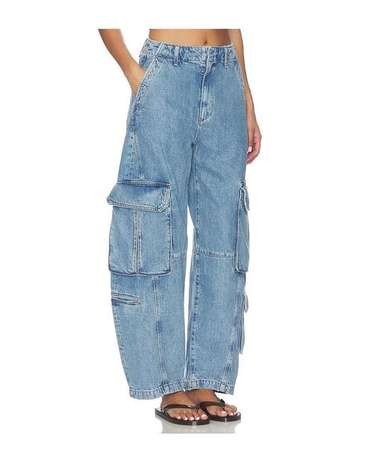 Agolde Blue Ambika Utility Jean