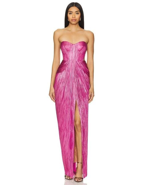 Maria Lucia Hohan Pink Caly Gown