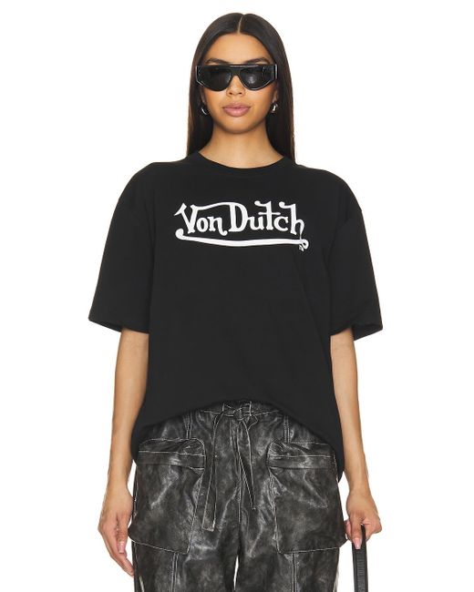 メンズ Von Dutch Tシャツ Black