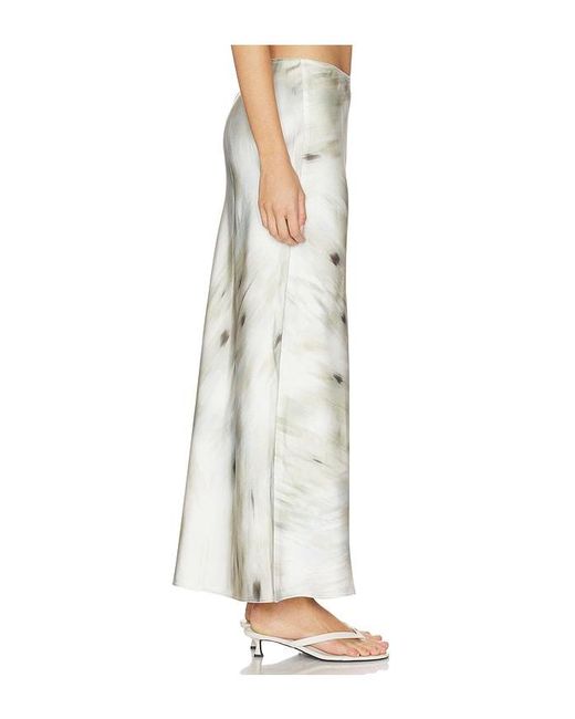 Samsøe & Samsøe White Saagneta Long Skirt