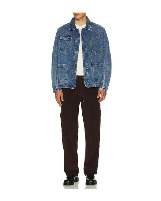 Iron & Resin Blue Kettle Denim Jacket for men