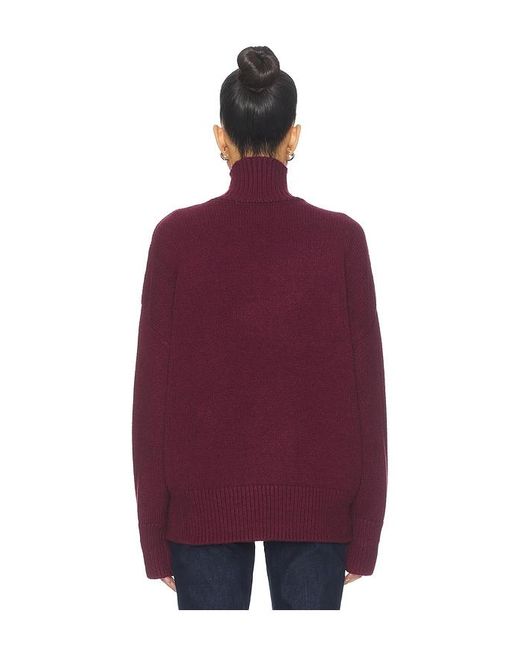 SER.O.YA Purple Elsa Turtleneck Sweater