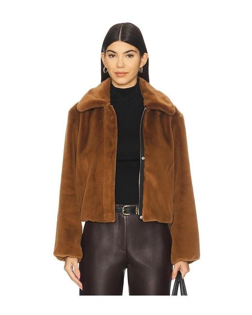 Theory ジャケット ブラウン | Lyst