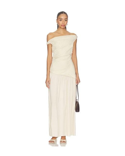 Faithfull The Brand White Roma Maxi Dress