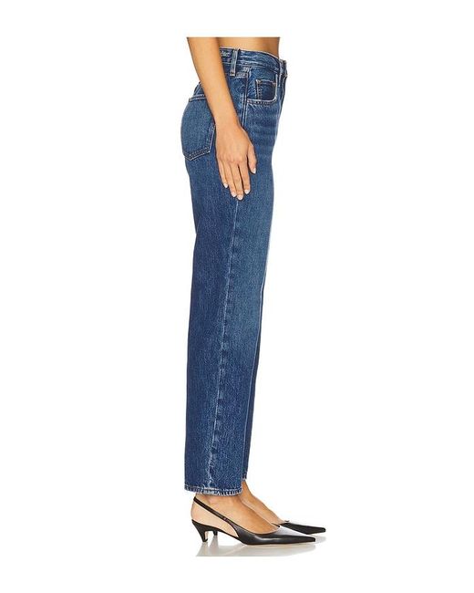 FAVORITE DAUGHTER Blue The Otto High Rise Boyfriend Ankle