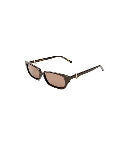 Luv Lou Brown The Phoebe Sunglasses