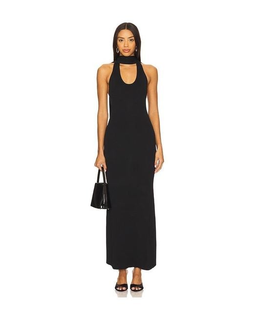 SNDY'S Black Laia Maxi Dress