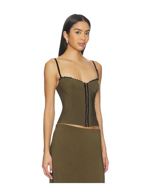 Bella Venice Green X Revolve Caroline Corset