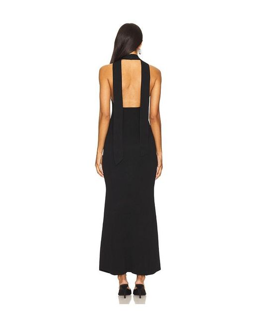 SNDY'S Black Laia Maxi Dress
