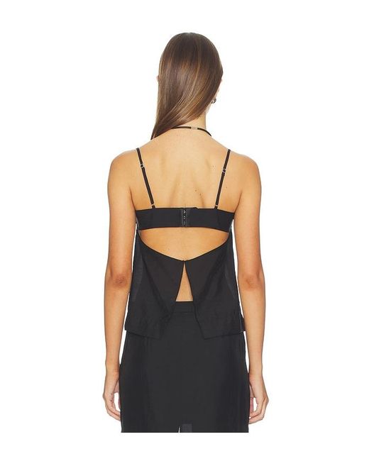 Lovers + Friends Black Rachel Top