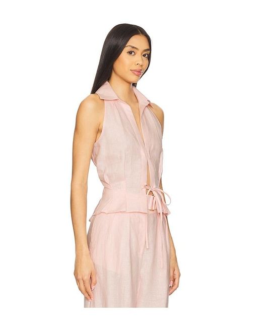 Hevron Pink Sloan Vest