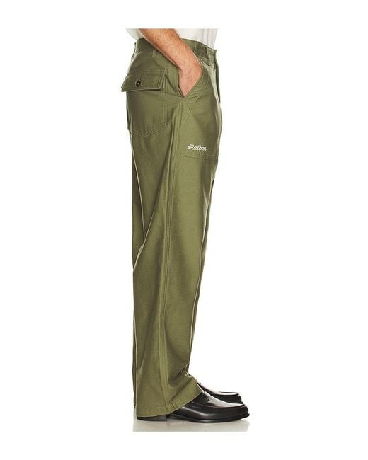 Malbon Golf Green Braxton Pant for men