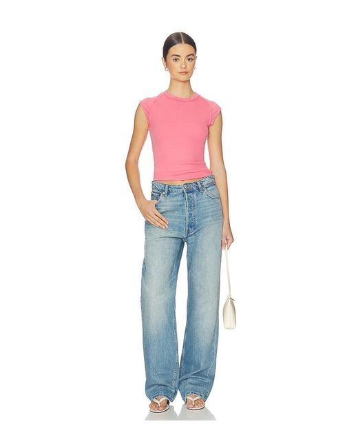Free People Red Ever Had Tee